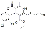 4-(2,3-dichlorophenyl)-3-(ethoxycarbonyl)-2-((2-hydroxyethoxy)methyl)-5-(methoxycarbonyl)-6-methyl-1,4-dihydropyridine CAS#: 101411-53-4