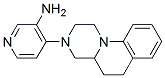 4-(2,3,4,4a,5,6-Hexahydro-1H-pyrazino[1,2-a]quinolin-3-yl)pyridin-3-amine CAS#: 27114-10-9