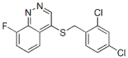 4-[(2,4-dichlorophenyl)methylsulfanyl]-8-fluoro-cinnoline CAS#: 1683-34-7