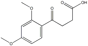 4-(2,4-dimethoxyphenyl)-4-oxo-butanoic acid CAS#: 14617-06-2