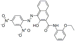 4-[(2,4-dinitrophenyl)azo]-N-(2-ethoxyphenyl)-3-hydroxynaphthalene-2-carboxamide CAS#: 17809-07-3