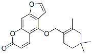 4-[(2,4,4-Trimethyl-1-cyclohexen-1-yl)methoxy]-7H-furo[3,2-g][1]benzopyran-7-one CAS#: 21174-75-4