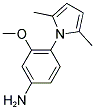 4-(2,5-DIMETHYL-PYRROL-1-YL)-3-METHOXY-PHENYLAMINE CAS#: 106981-56-0