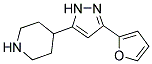 4-[3-(2-FURYL)-1H-PYRAZOL-5-YL]PIPERIDINE CAS#: 111897-11-1