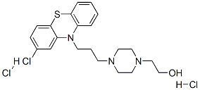 4-[3-(2-chloro-10H-phenothiazin-10-yl)propyl]piperazine-1-ethanol dihydrochloride CAS#: 2015-28-3