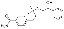 4-(3-(2-hydroxy-2-phenyl)ethylamino-3-methylbutyl)benzamide CAS#: 111974-80-2