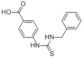 4-(3-BENZYL-THIOUREIDO)-BENZOIC ACID CAS#: 109310-93-2