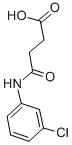 4-[(3-CHLOROPHENYL)AMINO]-4-OXOBUTANOIC ACID CAS#: 15386-96-6
