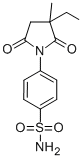 4-(3-Ethyl-3-methyl-2,5-dioxo-1-pyrrolidinyl)benzenesulfonamide CAS#: 17100-92-4