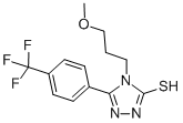 4-(3-METHOXYPROPYL)-5-[4-(TRIFLUOROMETHYL)PHENYL]-4H-1,2,4-TRIAZOLE-3-THIOL CAS#: 261965-18-8
