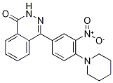 4-[3-Nitro-4-(piperidin-1-yl)phenyl]-1,2-dihydrophthalazin-1-one CAS#: 218144-45-7