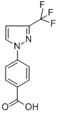 4-[3-(TRIFLUOROMETHYL)-1H-PYRAZOL-1-YL]BENZOIC ACID CAS#: 220462-27-1