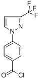 4-[3-(TRIFLUOROMETHYL)-1H-PYRAZOL-1-YL]BENZOYL CHLORIDE CAS#: 220461-85-8