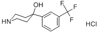 4-[3-(TRIFLUOROMETHYL)PHENYL]-4-PIPERIDINOL HYDROCHLORIDE CAS#: 1683-49-4