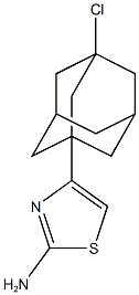 4-(3-chloro-1-adamantyl)-1,3-thiazol-2-amine CAS#: 28599-75-9