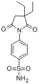 4-(3,3-Diethyl-2,5-dioxo-1-pyrrolidinyl)benzenesulfonamide CAS#: 17100-85-5