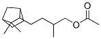 4-(3,3-dimethylbicyclo[2.2.1]hept-2-yl)-2-methylbutyl acetate CAS#: 1146-56-1