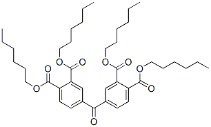 [4-(3,4-Bis-hexyloxycarbonyl-benzoyl)]-benzene-1,2-dicarboxylic acid,  di(n-hexyl) ester CAS#: 110281-41-9
