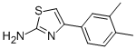 4-(3,4-DIMETHYL-PHENYL)-THIAZOL-2-YLAMINE CAS#: 104296-00-6