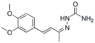 [4-(3,4-dimethoxyphenyl)but-3-en-2-ylideneamino]urea CAS#: 14894-70-3