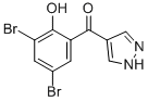 4-(3,5-DIBROMO-2-HYDROXYBENZOYL)PYRAZOLE CAS#: 288401-33-2