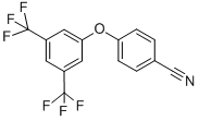4-[3,5-DI(TRIFLUOROMETHYL)PHENOXY]BENZONITRILE CAS#: 243128-43-0