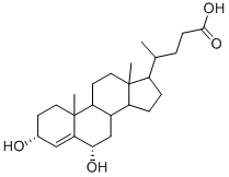 4-(3,6-DIHYDROXY-10,13-DIMETHYL-2,3,6,7,8,9,10,11,12,13,14,15,16,17-TETRADECAHYDRO-1H-CYCLOPENTA[A]PHENANTHREN-17-YL)PENTANOIC ACID CAS#: 106460-50-8