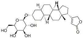 4-[(3S,5R,8R,9S,10S,13R,14S,17S)-10,13-dimethyl-3-[(2R,3R,4S,5R,6R)-3, 4,5-trihydroxy-6-(hydroxymethyl)oxan-2-yl]oxy-2,3,4,5,6,7,8,9,11,12,14 ,15,16,17-tetradecahydro-1H-cyclopenta[a]phenanthren-17-yl]-5H-furan-2 -one CAS#: 102492-19-3