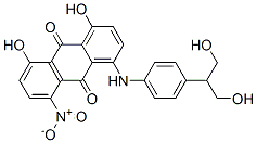 4-[4-(1,3-dihydroxyprop-2-yl)phenylamino]-1,8-dihydroxy-5-nitroanthraquinone CAS#: 114565-66-1