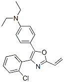 4-[4-(2-chlorophenyl)-2-vinyloxazol-5-yl]-N,N-diethylaniline CAS#: 22159-33-7