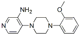 4-[4-(2-methoxyphenyl)piperazin-1-yl]pyridin-3-amine CAS#: 14549-65-6