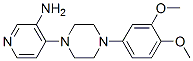4-[4-(3,4-Dimethoxyphenyl)-1-piperazinyl]-3-pyridinamine CAS#: 14549-68-9