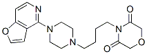 4-[4-[4-(Furo[3,2-c]pyridin-4-yl)piperazin-1-yl]butyl]-3,5-morpholinedione CAS#: 106260-91-7