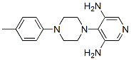 4-[4-(4-Methylphenyl)-1-piperazinyl]-3,5-pyridinediamine CAS#: 14549-73-6