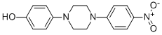 4-(4-(4-Nitrophenyl)-1-piperazinyl)phenol CAS#: 112559-81-6