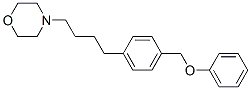 4-[4-[4-(phenoxymethyl)phenyl]butyl]morpholine CAS#: 19733-87-0