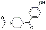 4-[(4-ACETYLPIPERAZIN-1-YL)CARBONYL]PHENOL CAS#: 206558-30-7