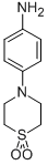4-(4-AMINOPHENYL)THIOMORPHOLINE 1,1-DIOXIDE CAS#: 105297-10-7