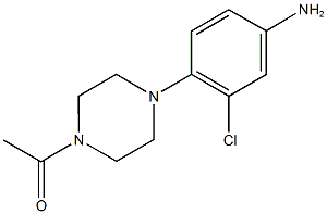 4-(4-Acetyl-piperazin-1-yl)-2-chloroaniline CAS#: 101970-41-6