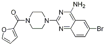 [4-(4-Amino-6-bromo-2-quinazolinyl)-1-piperazinyl]-2-furanylmethanone CAS#: 111218-69-0