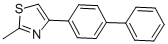 4-(4-BIPHENYLYL)-2-METHYLTHIAZOLE CAS#: 24864-19-5