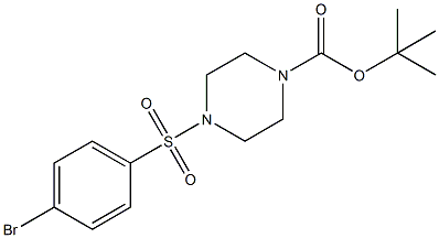 4-(4-BROMO-BENZENESULFONYL)-PIPERAZINE-1-CARBOXYLIC ACID TERT-BUTYL ESTER CAS#: 259808-63-4