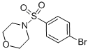 4-(4-BROMOBENZENESULFONYL)MORPHOLINE CAS#: 834-67-3
