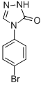 4-(4-BROMOPHENYL)-2,4-DIHYDRO-3H-1,2,4-TRIAZOL-3-ONE CAS#: 214117-50-7