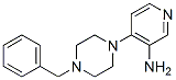 4-(4-Benzyl-1-piperazinyl)-3-pyridinamine CAS#: 14549-60-1