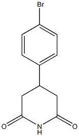 4-(4-Bromo-phenyl)-piperidine-2,6-dione CAS#: 1137-60-6