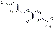 4-(4-CHLORO-BENZYLOXY)-3-METHOXY-BENZOIC ACID CAS#: 113457-36-6