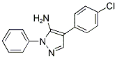 4-(4-CHLORO-PHENYL)-2-PHENYL-2H-PYRAZOL-3-YLAMINE CAS#: 261761-14-2