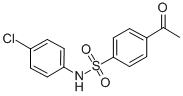 4-(4-CHLOROPHENYL)-SULFAMYLACETOPHENONE CAS#: 110820-15-0