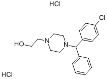 4-[(4-CHLOROPHENYL)PHENYLMETHYL]-1-PIPERAZINEETHANOL DIHYDROCHLORIDE CAS#: 109806-71-5